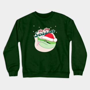 Rhino Rat Snake, Christmas Edition! Tis The Season Design Crewneck Sweatshirt